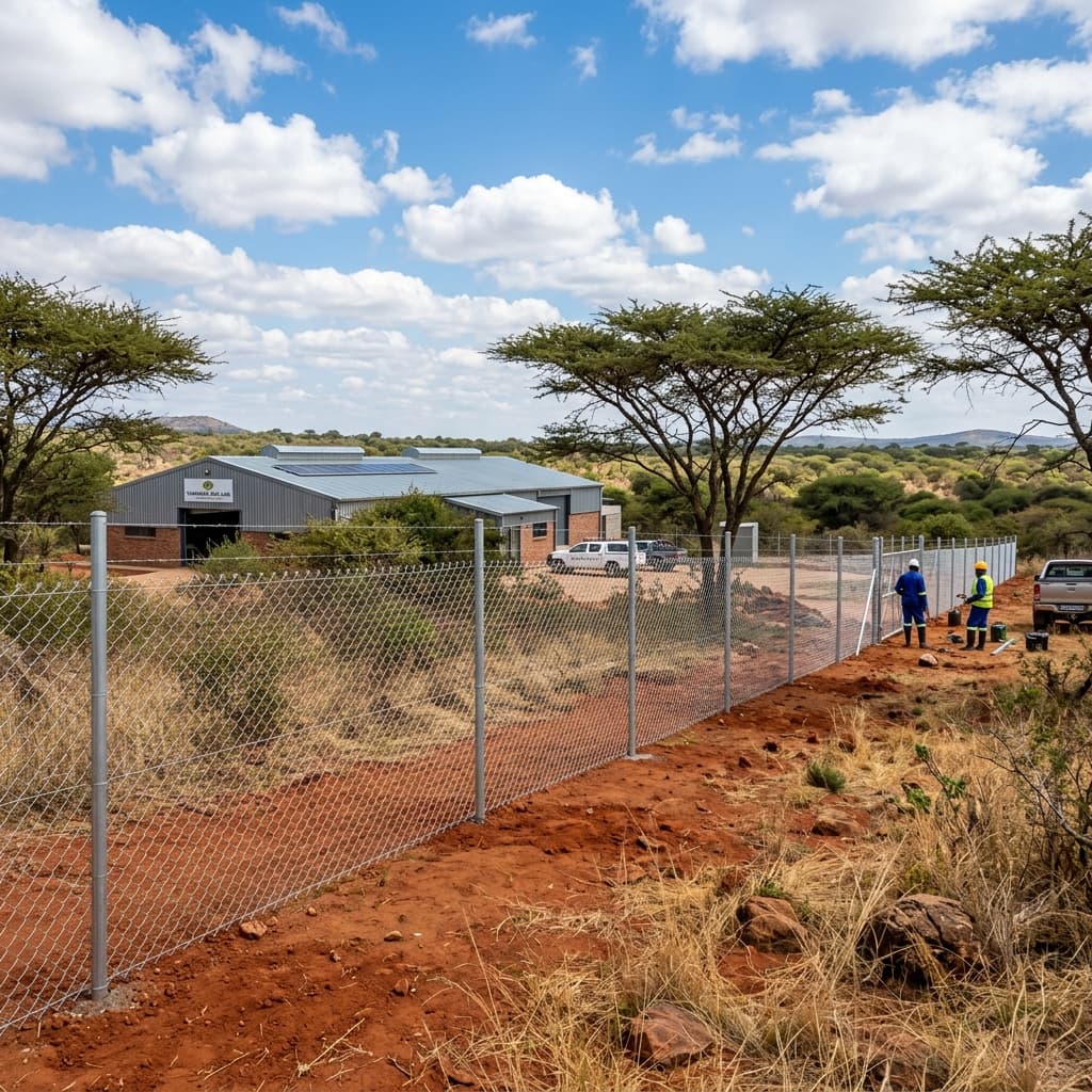 Joshwires commercial installation in Zimbabwe